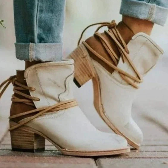 Chaussures Dirndl Vintage pour Femmes | Bottines