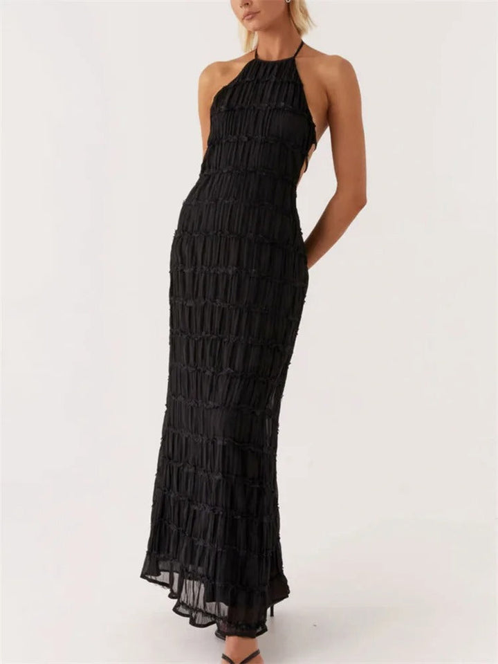Camilla | Robe maxi avec dos nu pour l'été