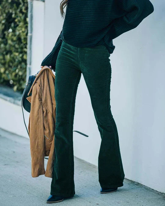 Wilma | pantalon évasé élégant et slim pour femmes