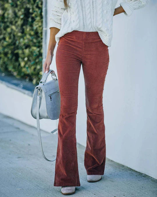 Wilma | pantalon évasé élégant et slim pour femmes