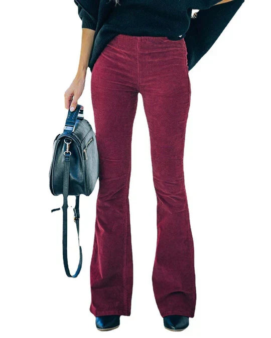 Wilma | pantalon évasé élégant et slim pour femmes