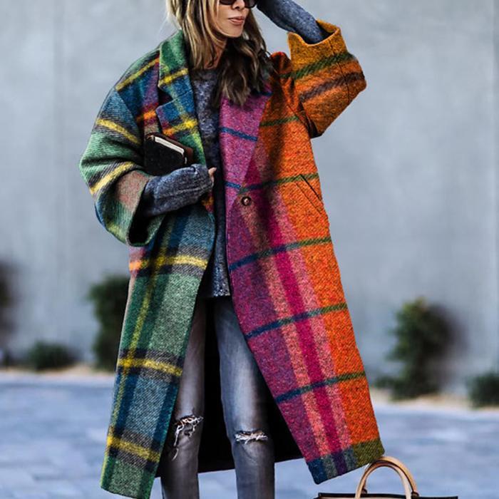 Marlene | Manteau long oversize en laine pour femmes