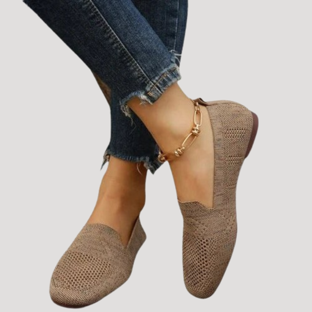Marlene | Baskets Slip-On Tricotées pour Femmes