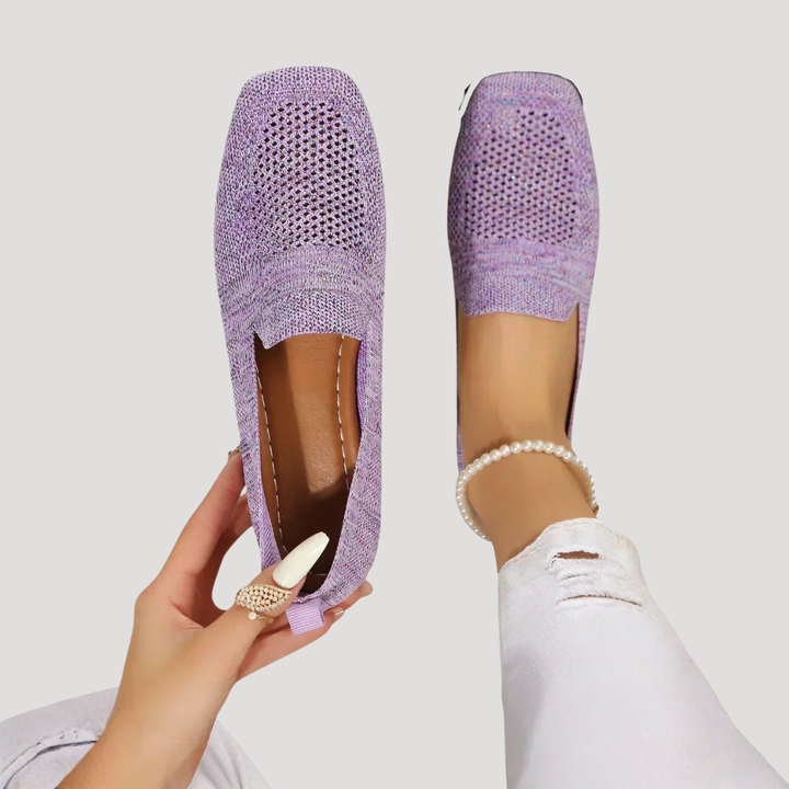 Marlene | Baskets Slip-On Tricotées pour Femmes