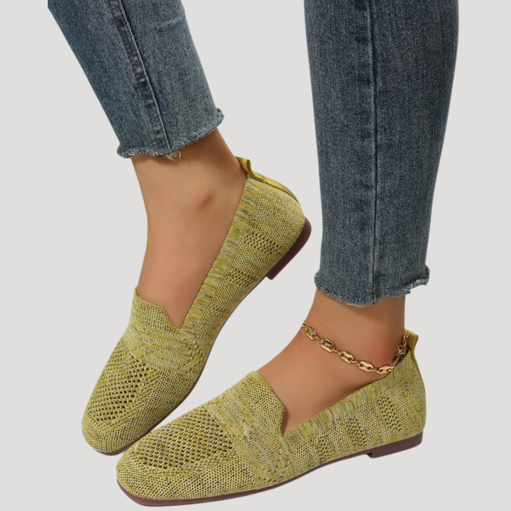 Marlene | Baskets Slip-On Tricotées pour Femmes