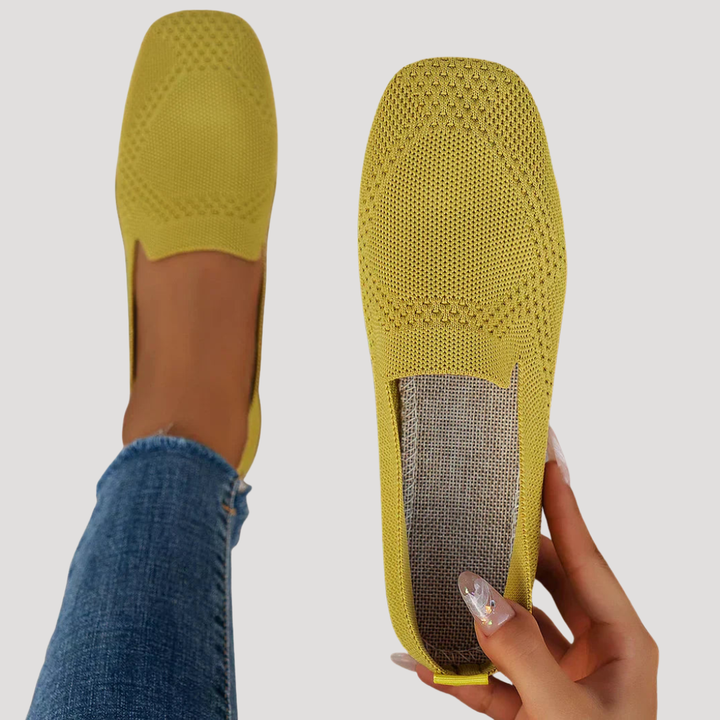 Marlene | Baskets Slip-On Tricotées pour Femmes