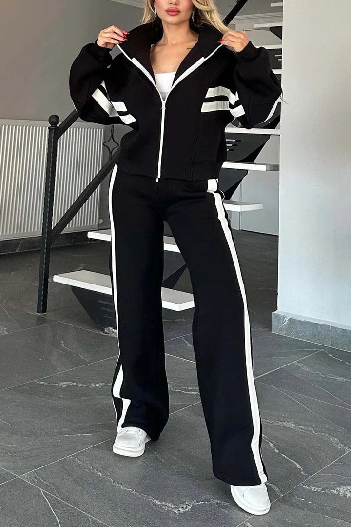 Marlies | Ensemble de survêtement pour femmes avec veste zippée et pantalon