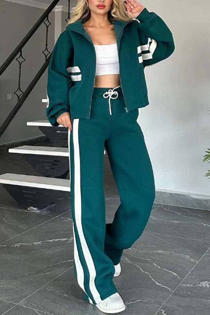 Marlies | Ensemble de survêtement pour femmes avec veste zippée et pantalon