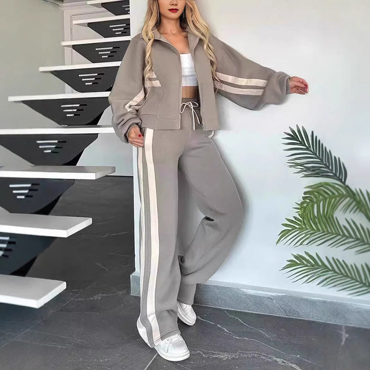 Marlies | Ensemble de survêtement pour femmes avec veste zippée et pantalon