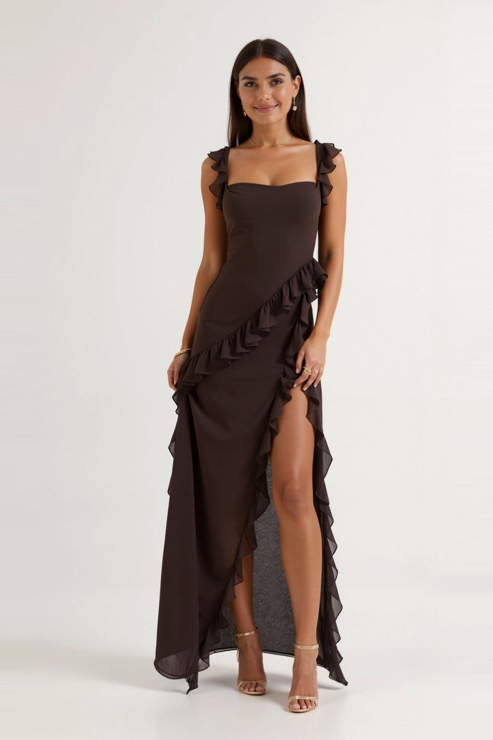 Selin | Robe de soirée maxi élégante