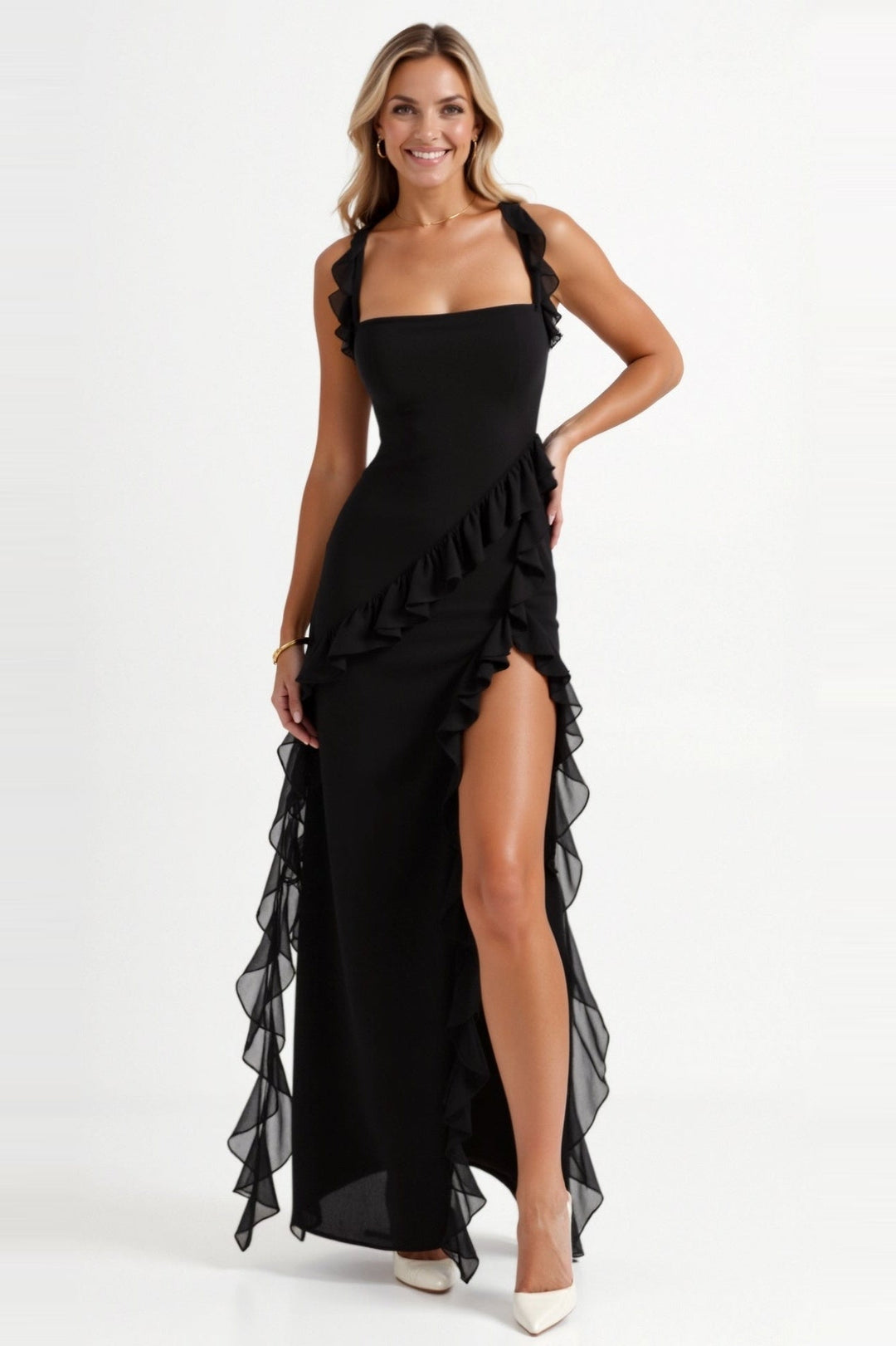 Selin | Robe de soirée maxi élégante