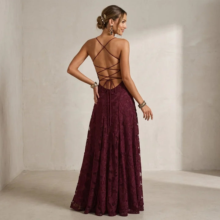 Miriam | Robe Maxi Élégante Festive pour Femmes
