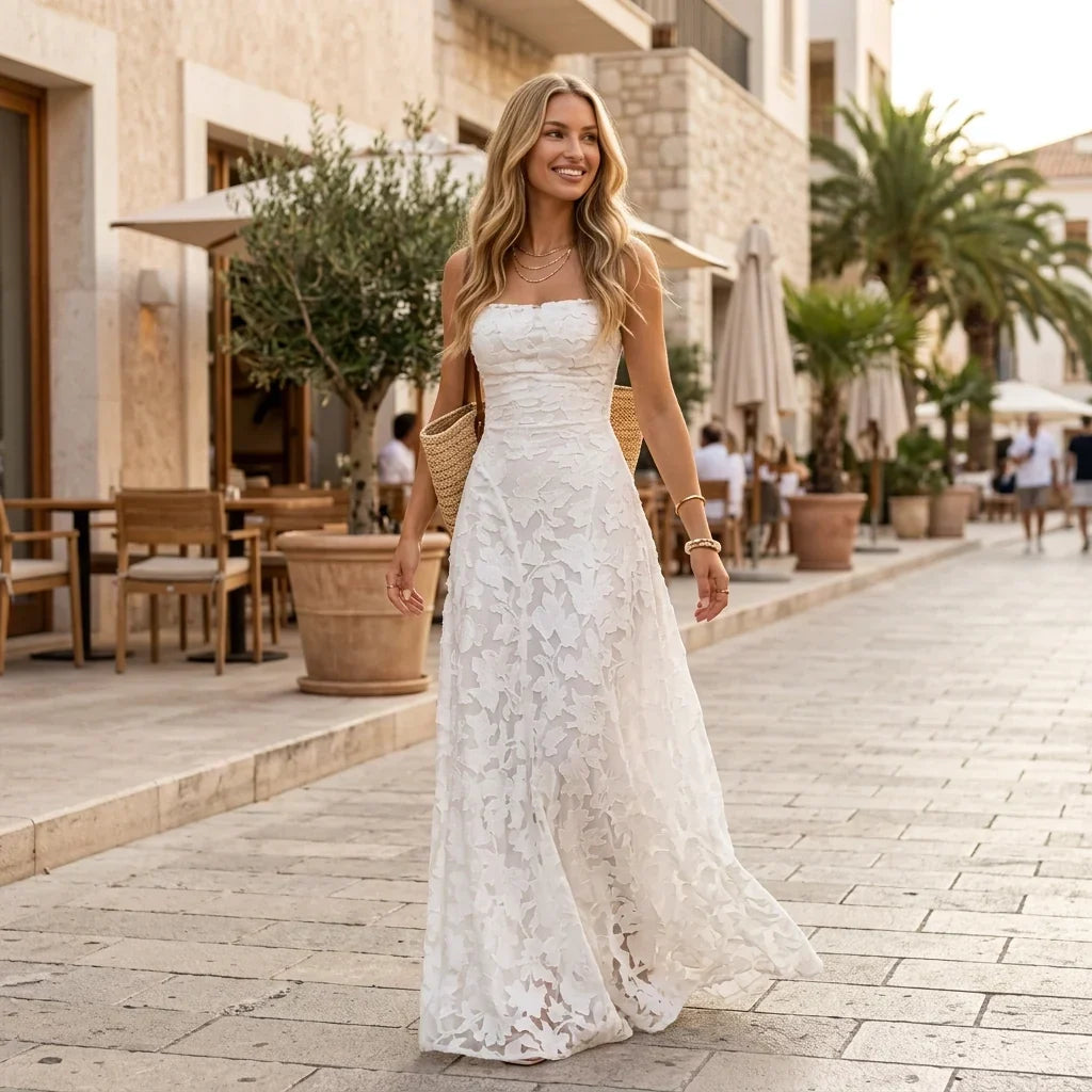 Miriam | Robe Maxi Élégante Festive pour Femmes