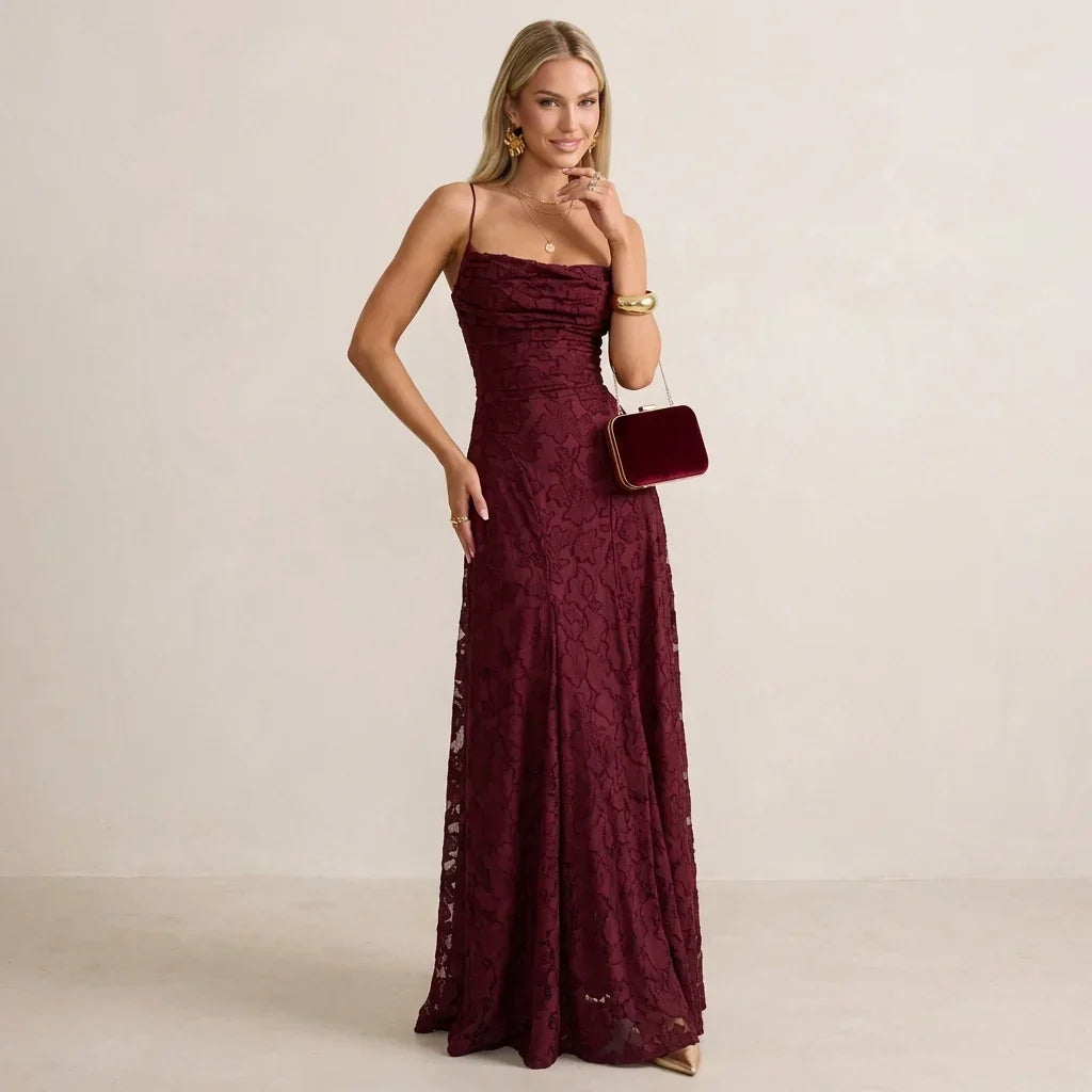 Miriam | Robe Maxi Élégante Festive pour Femmes