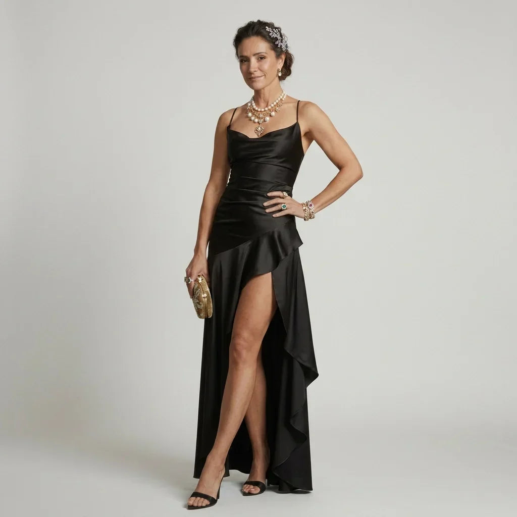 Charlotte | Robe de Soirée Maxi Élégante pour Femmes