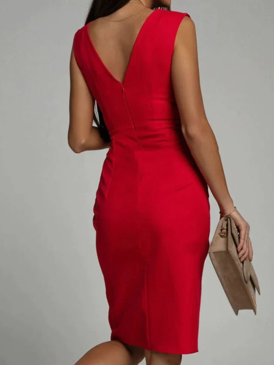 Keely | Robe de soirée drapée