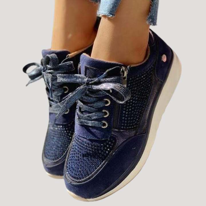 Mirabel | Baskets pour femmes avec fermeture éclair latérale