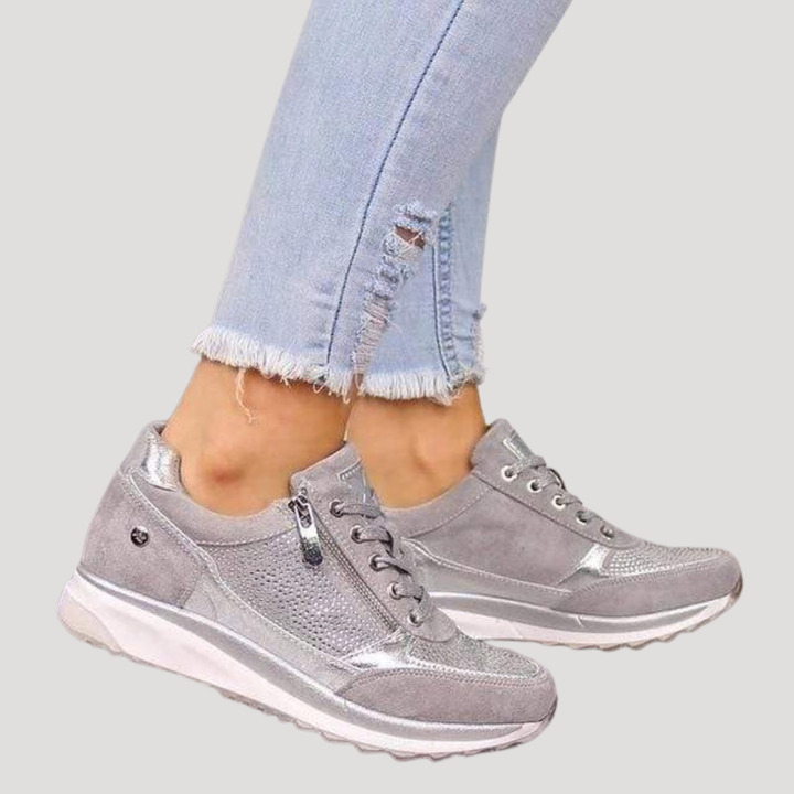 Mirabel | Baskets pour femmes avec fermeture éclair latérale