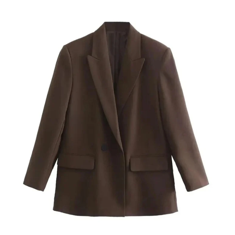 Blazer oversize moderne pour femmes | Long