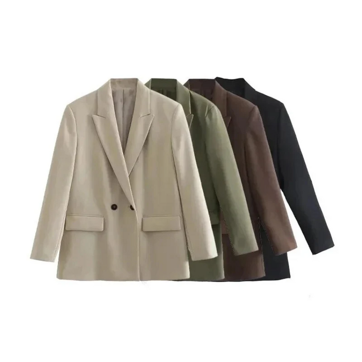 Blazer oversize moderne pour femmes | Long