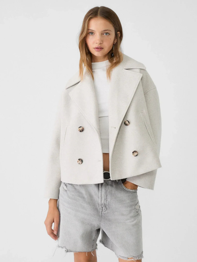 Manteau court à la mode pour femmes | Court