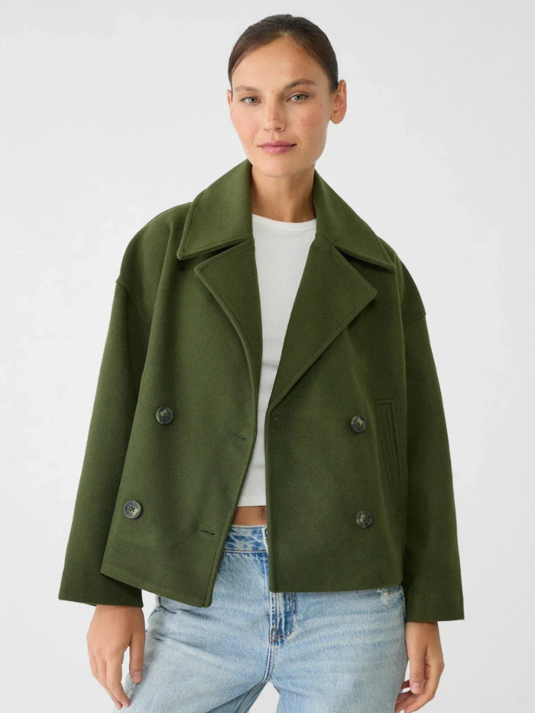 Manteau court à la mode pour femmes | Court