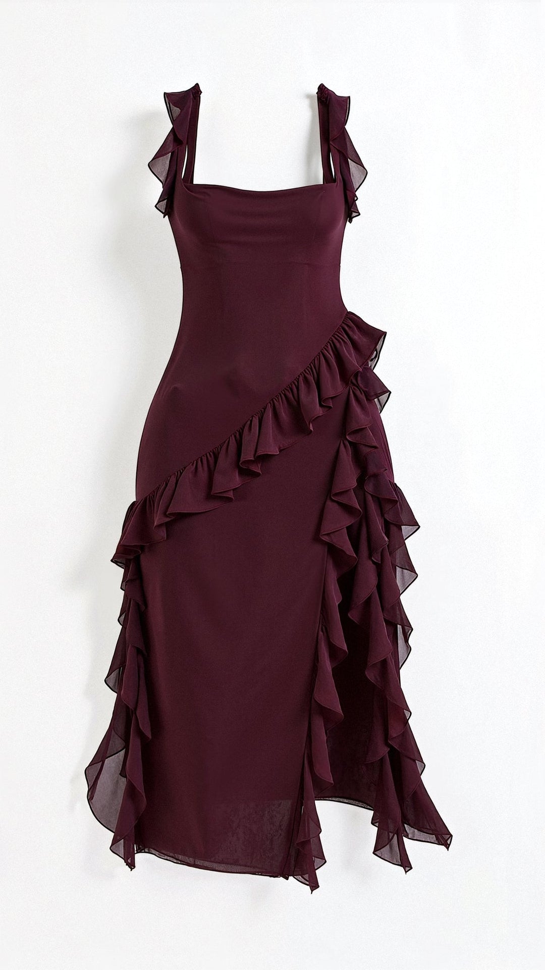Robe Maxi Avery avec Volants