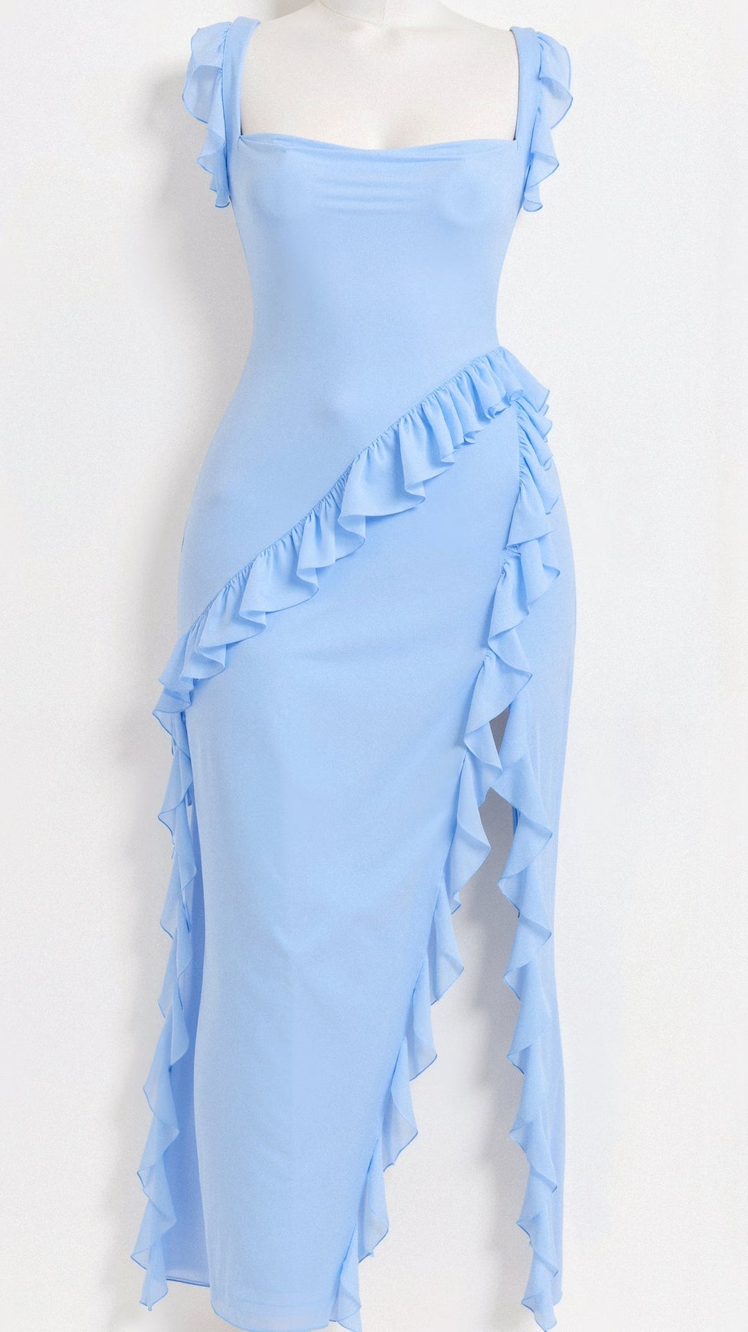 Robe Maxi Avery avec Volants