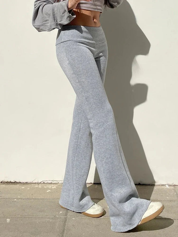 Pantalons Évasés Extensibles Carryn