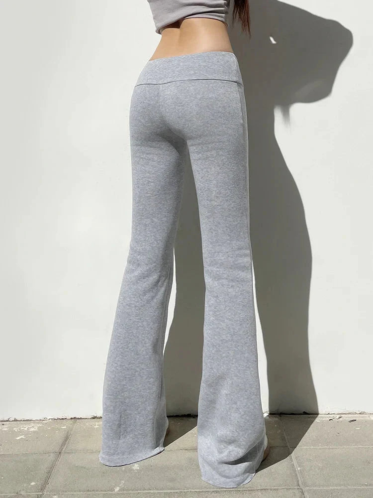 Pantalons Évasés Extensibles Carryn