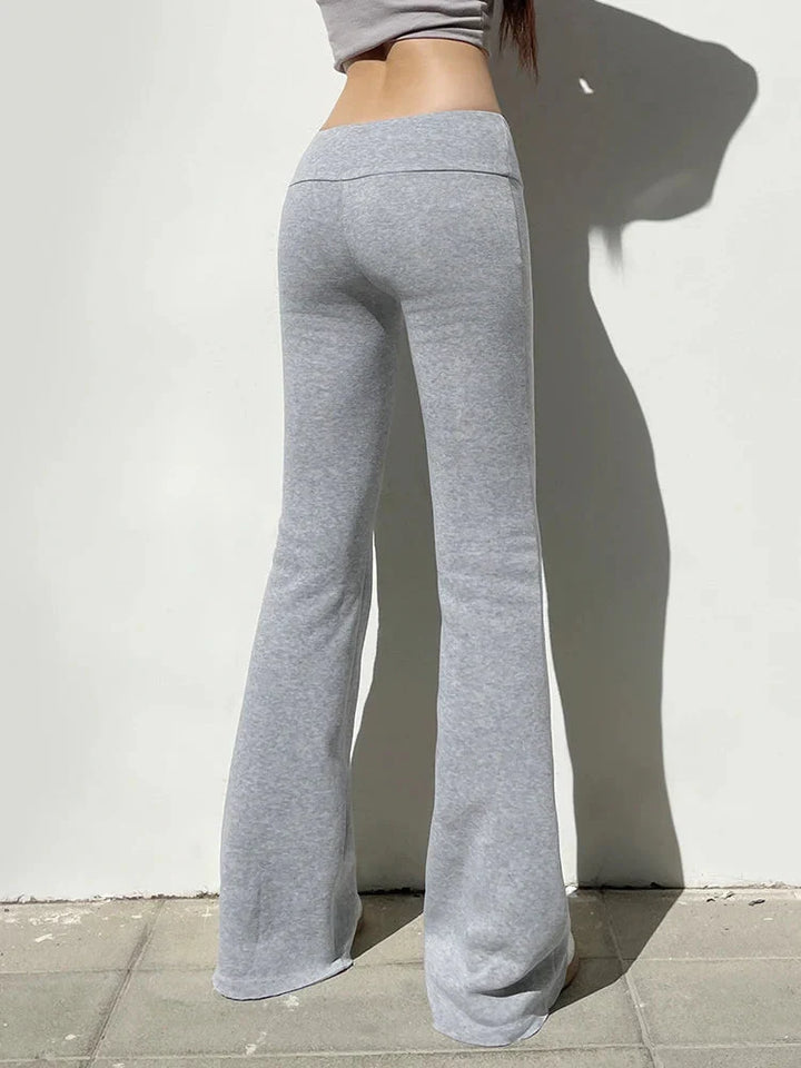 Pantalons Évasés Extensibles Carryn