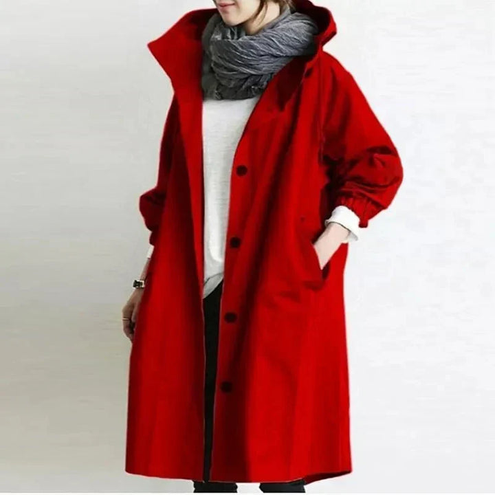 Amelia | Manteau Trench en Tissu Imperméable pour Femmes