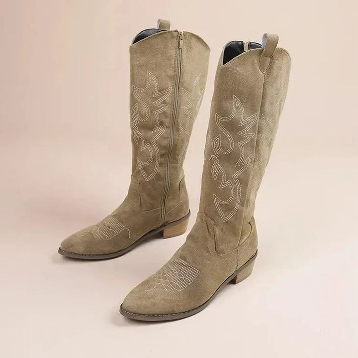 Bottes de cowboy pour femmes hauteur genou | Tendance