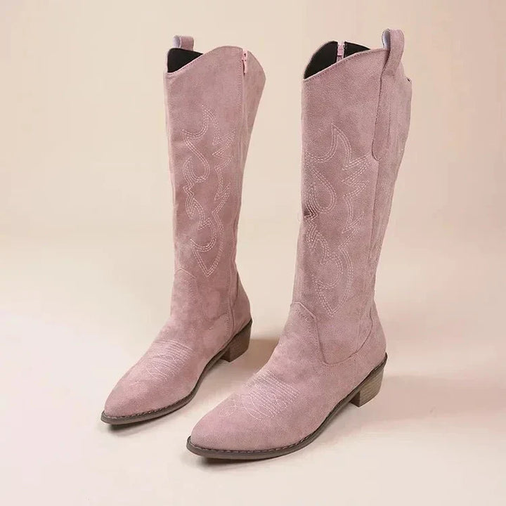 Bottes de cowboy pour femmes hauteur genou | Tendance