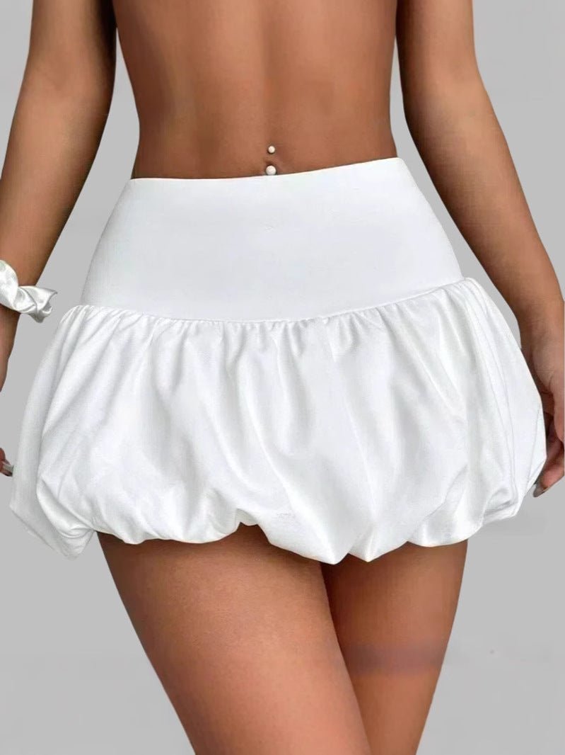 Jupe Mini Jana Style Ballon Taille Haute