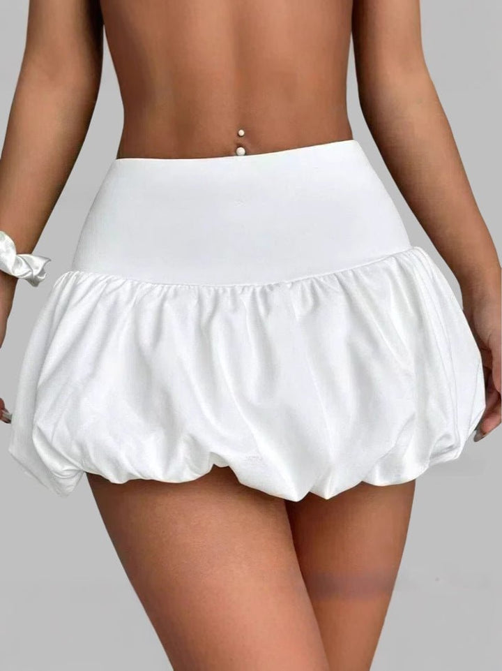 Jupe Mini Jana Style Ballon Taille Haute