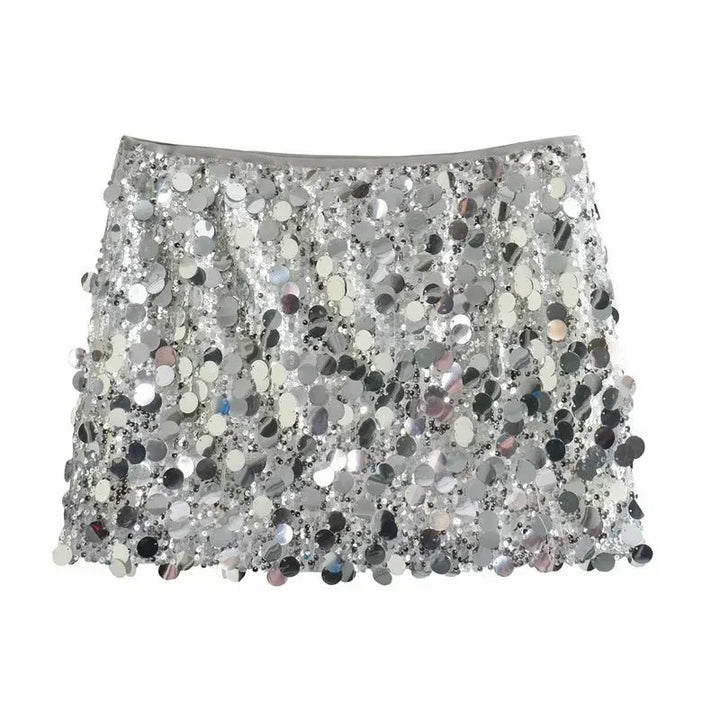 Jupe Mini Johanna Paillettes Brillantes