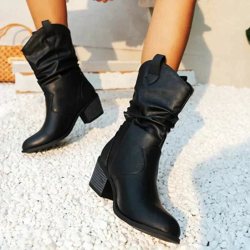 Bottes d'hiver pour femmes | Courtes avec talon