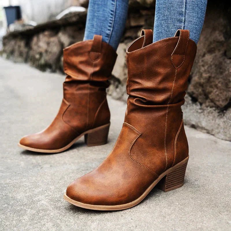 Bottes d'hiver pour femmes | Courtes avec talon