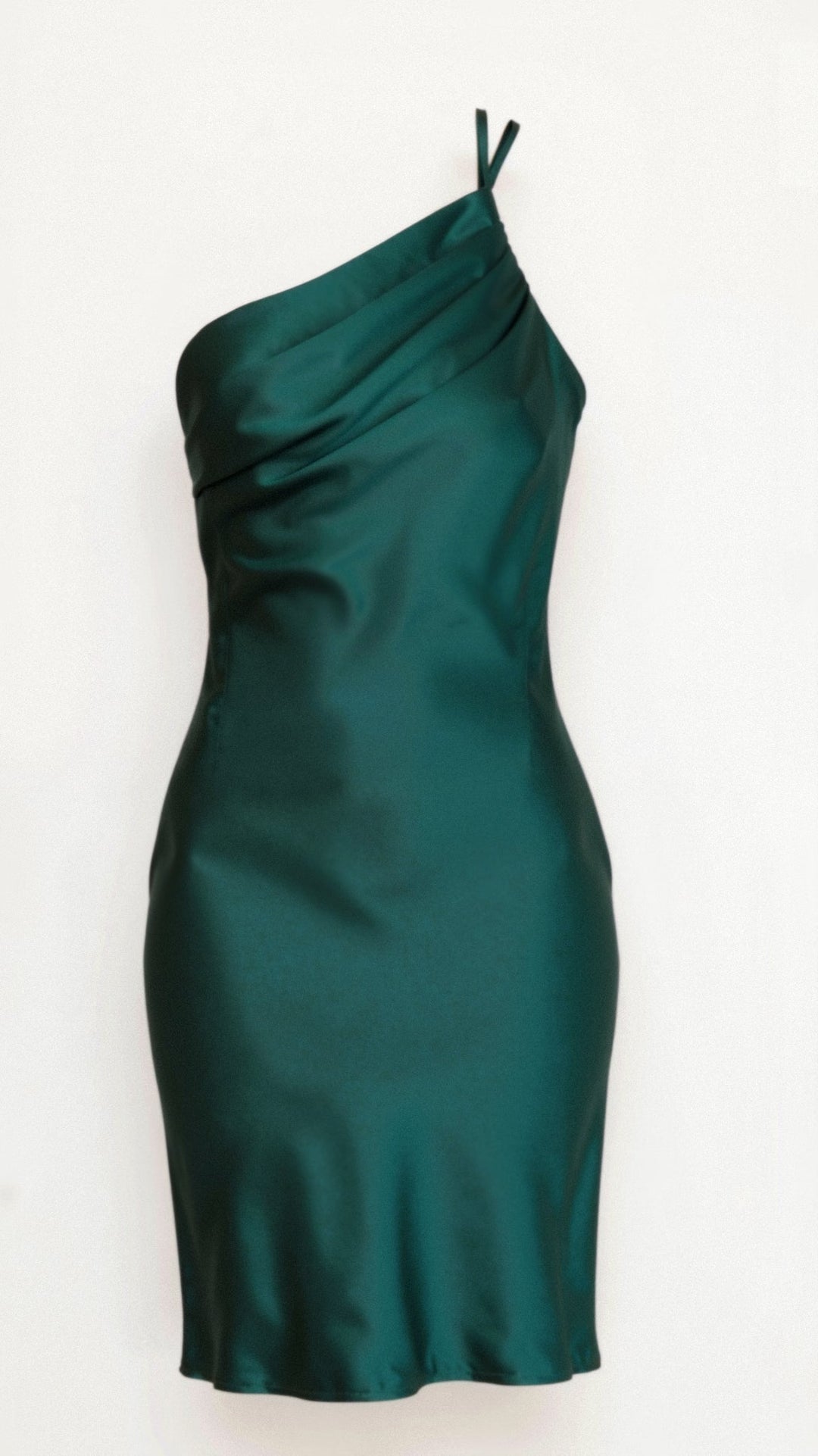 Robe Midi À Épaule Unique Louise