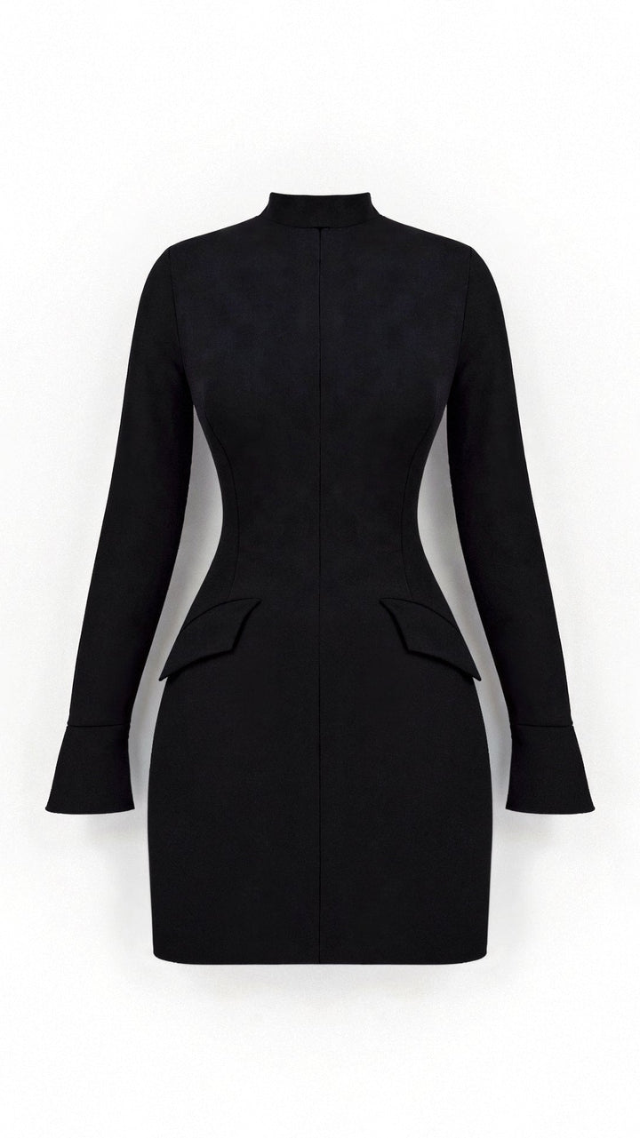 Robe Mini Maja à Manches Longues