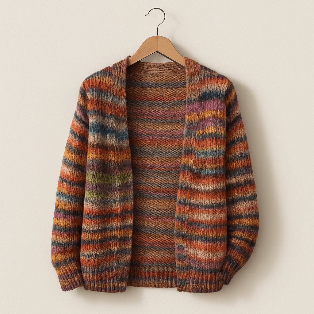 Cardigan féminin à la mode | Multicolore