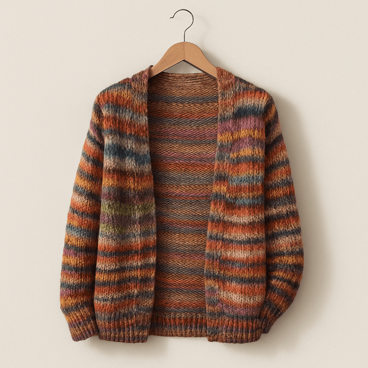 Cardigan féminin à la mode | Multicolore