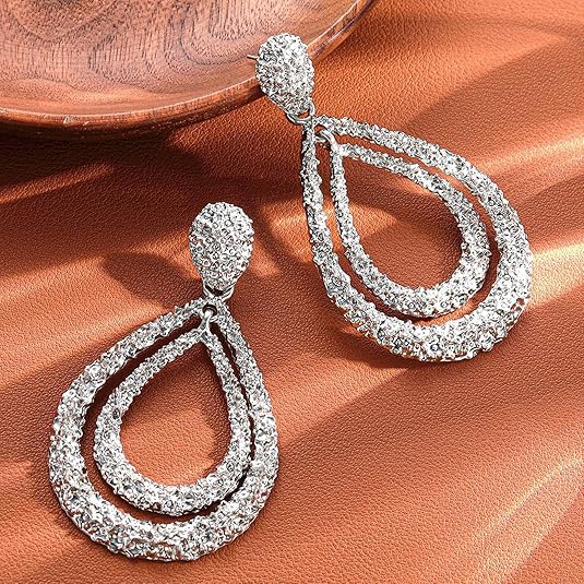 Micara - Glitzy Drops - Boucles d'oreilles