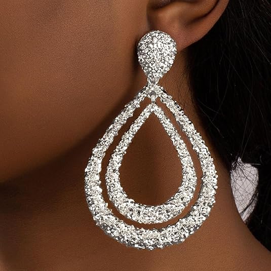 Micara - Glitzy Drops - Boucles d'oreilles