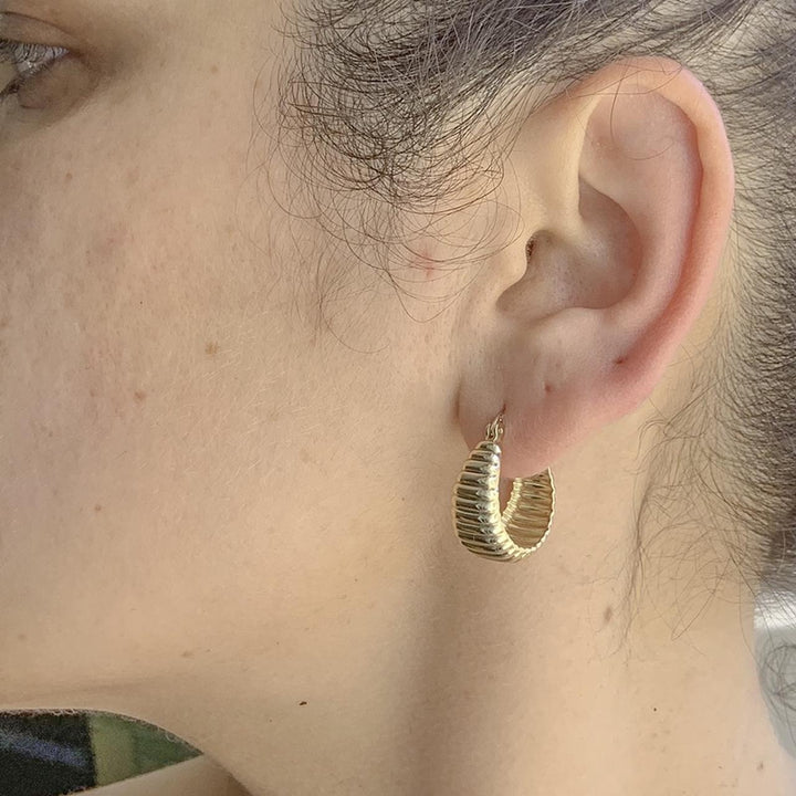 Micara - Golden Wheelies - Boucles d'oreilles