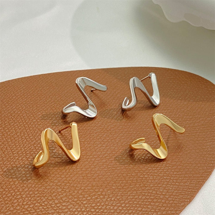Micara - Zigzag Drops - Boucles d'oreilles
