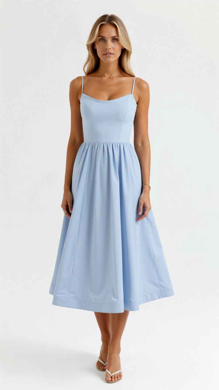 Robe Midi Flottante Tamara