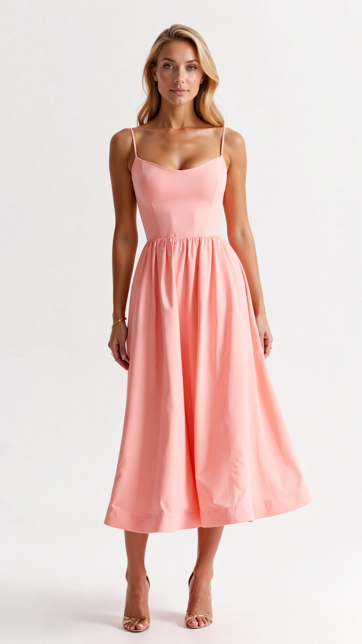 Robe Midi Flottante Tamara