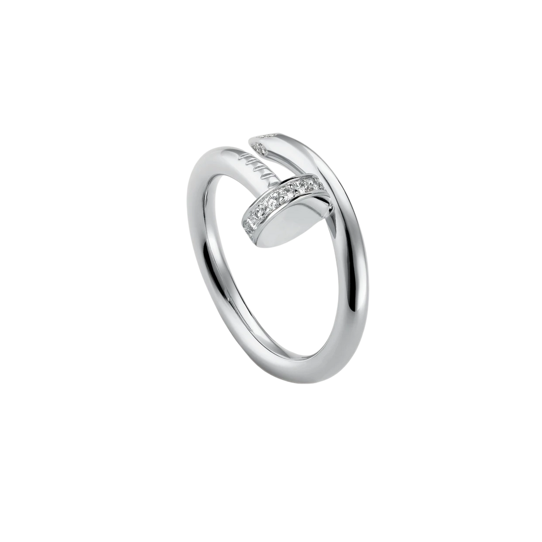 BAGUE DELUXE EN ARGENT
